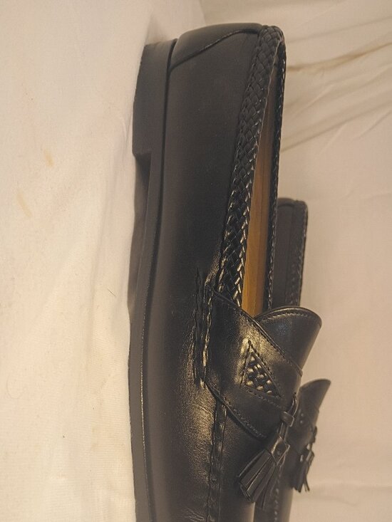 Allen Edmonds Maxfield Tassle Loafers Black Sz 11.5 EEE main image 15